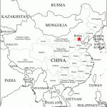 Free Coloring Maps For Kids | China Provinces Map: Outline | X   Printable Map Of China For Kids