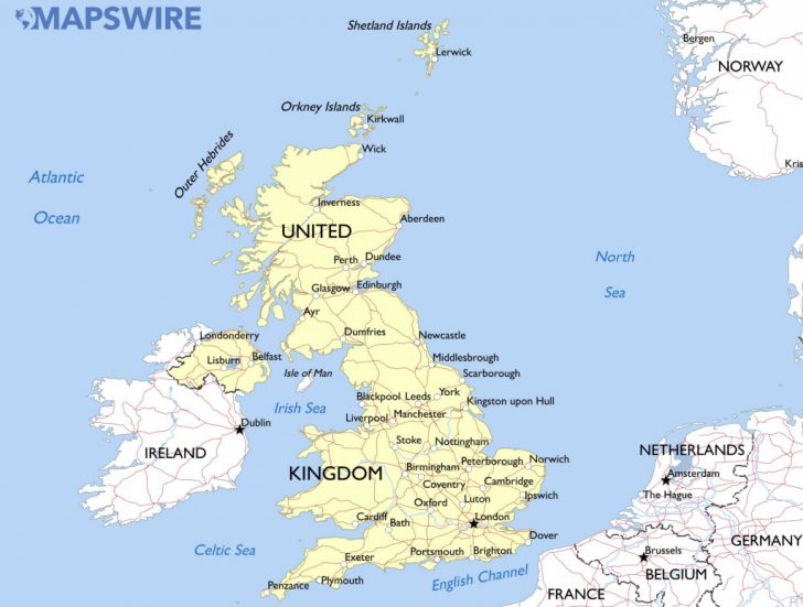 Free Maps Of The United Kingdom – Mapswire - Uk Map Printable Free ...