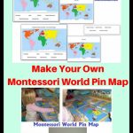 Free Montessori World Pin Map Printable   When My Kids Were Little   Montessori World Map Free Printable