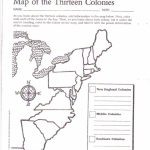 Free Printable 13 Colonies Map … | Activities | 7Th G…   Printable Map Of The 13 Colonies With Names