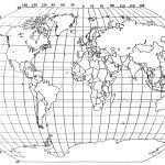Free Printable Map Of The World With Longitude And Latitude   Map Of World Latitude Longitude Printable