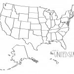Free Printable Map Of Usa The United States Save Blank   Free Printable Map Of The United States