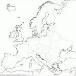 Free Printable Maps Of Europe   Printable Blank Map Of Europe