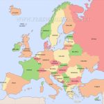 Free Printable Maps Of Europe   Printable Blank Map Of European Countries