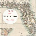 Free Printable Old Map Of Florida From 1885. #map #usa | Maps And   Old Florida Map