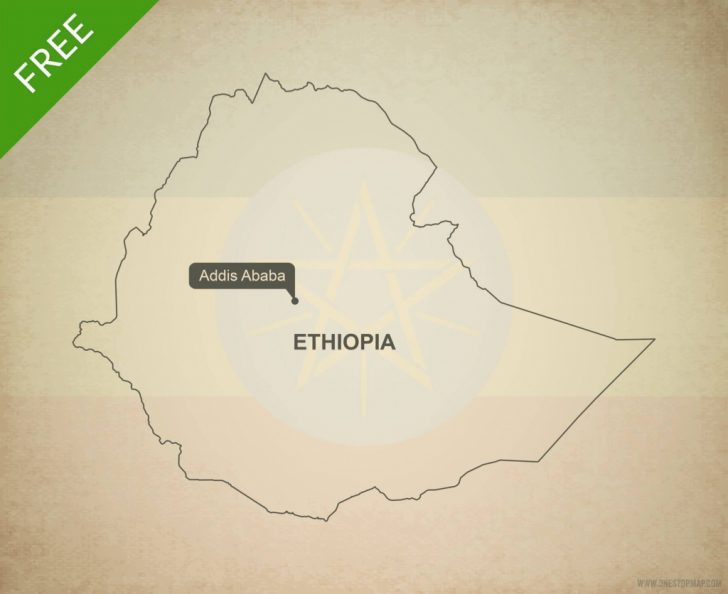 Printable Map Of Ethiopia