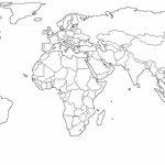 Fresh World Map Template 7 | Coffee | World Map Template, World Map   World Map Stencil Printable