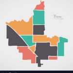 Fresno California Map With Neighborhoods And   Fresno California Map