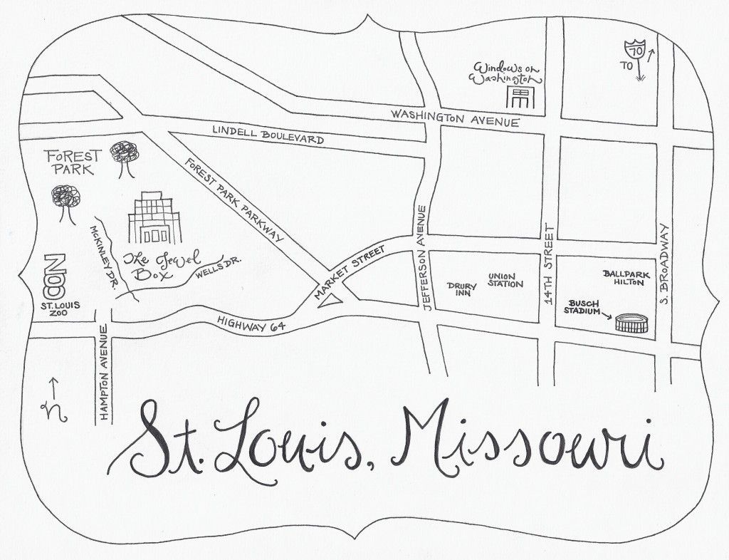 Fun Hand Drawn Map For Wedding Directionsi Like This Idea! | From - Printable Map Directions For Invitations