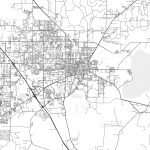 Gainesville, Florida   Area Map   Light   Map Of Gainesville Florida Area