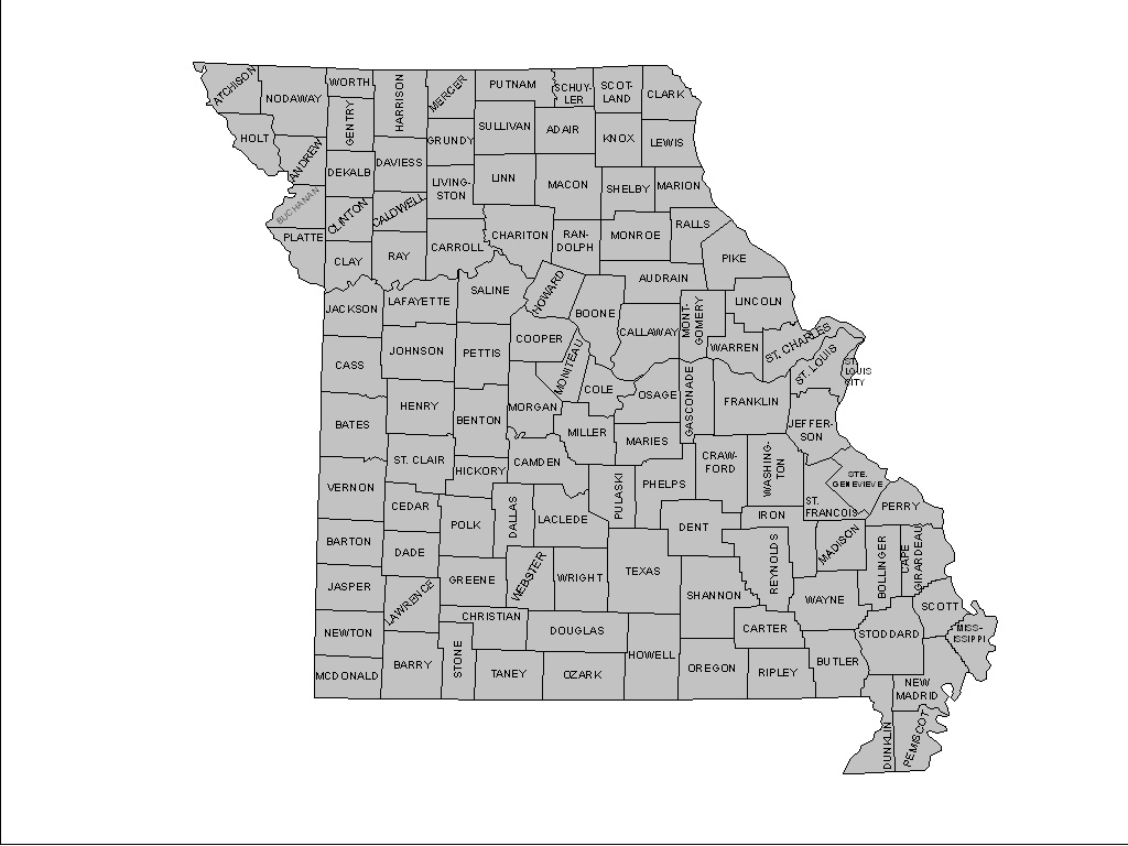 Gasconade County Map, Gasconade County Plat Map, Gasconade County - Texas County Mo Property Map