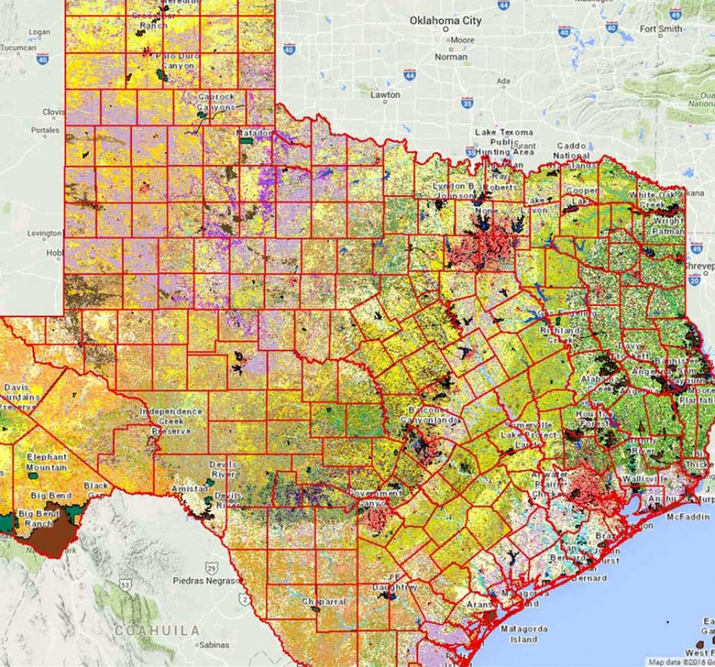 Texas Public Deer Hunting Land Maps - Printable Maps