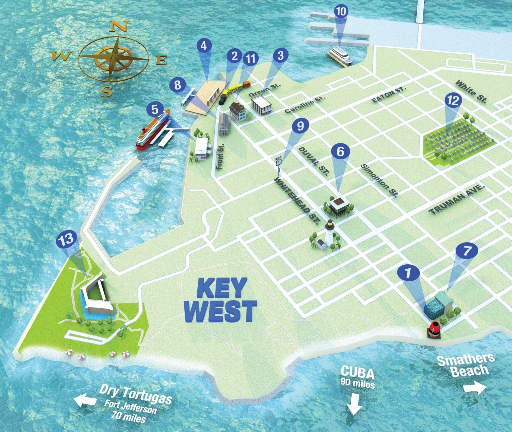 Getting Around Key West | Key West Florida Weekly | Key West News - Key West Street Map Printable