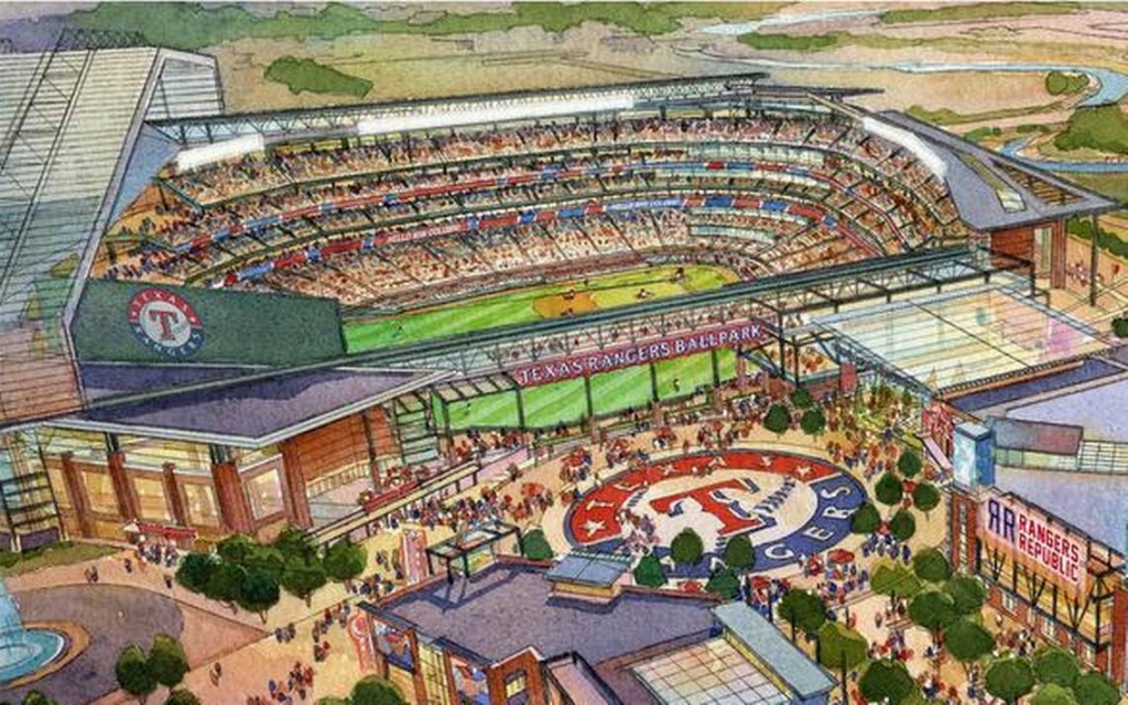 Globe Life Field - Pictures, Information And More Of The Future - Texas Rangers Stadium Map