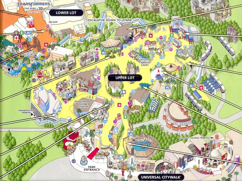 Google Map Universal Studios California – Map Of Usa District - Universal Studios California Map Of Park