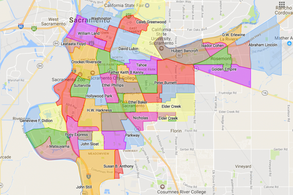 Google Maps California Cities And Travel Information | Download Free - Google Maps Sacramento California