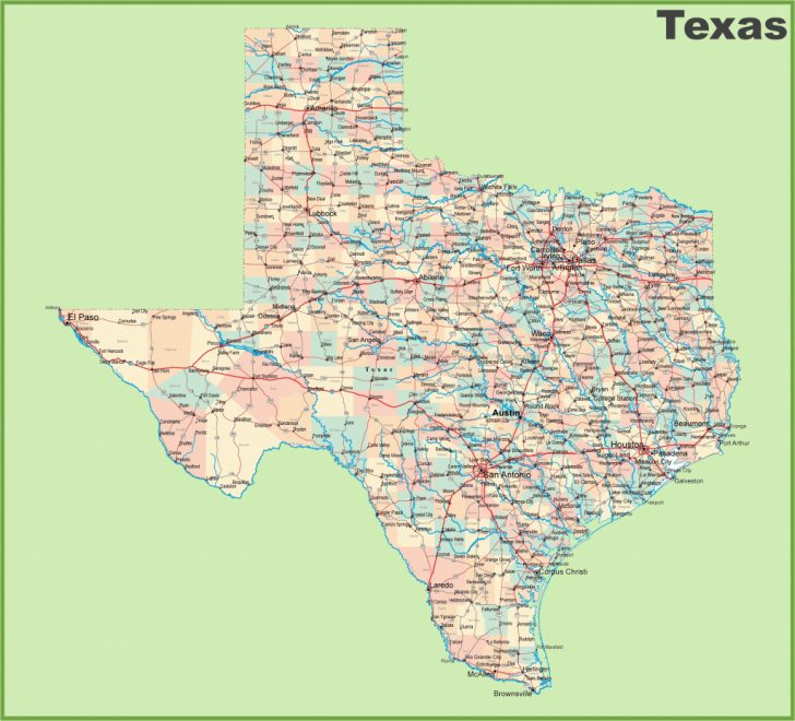 Google Texas Map