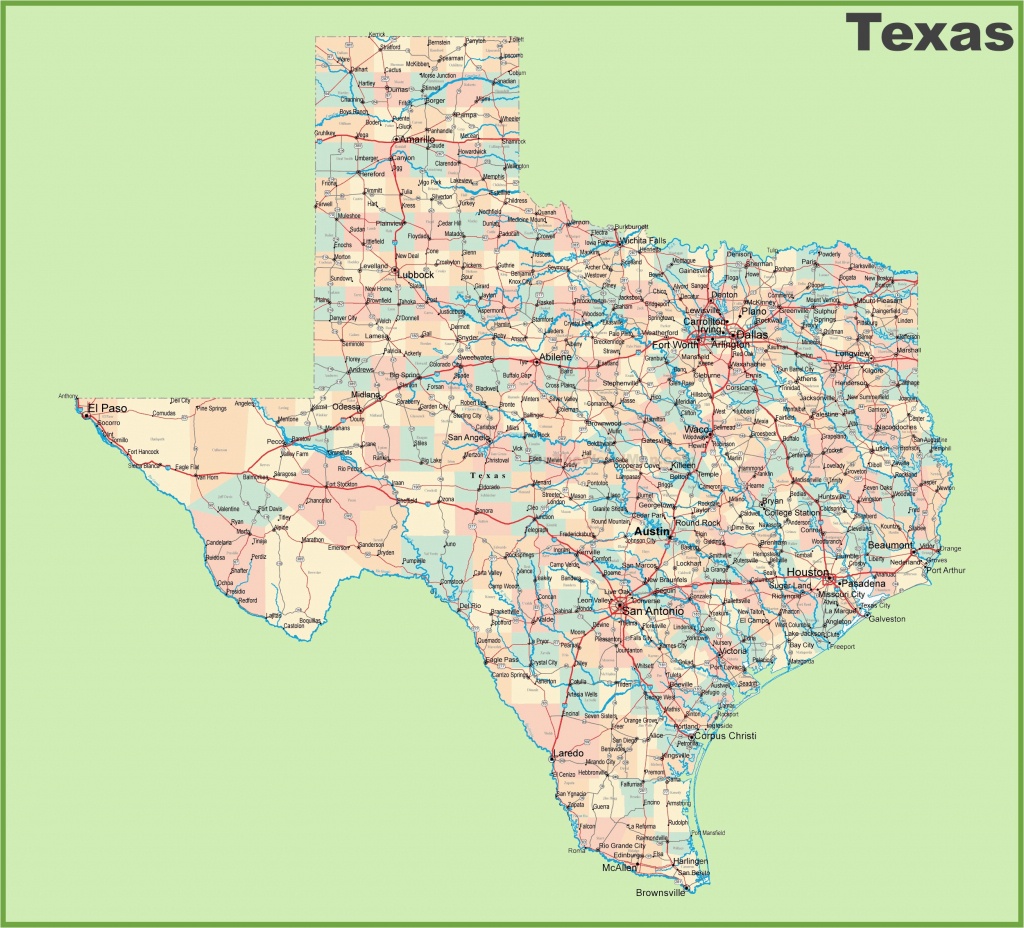 Google Maps Texas Cities Road Map Of Texas With Cities – Secretmuseum - Google Texas Map
