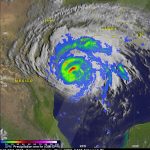 Gpm's Radar Measures Intense Rain In Hurricane Harvey | Nasa Earth   Texas Satellite Weather Map