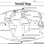 Grade Level: 2Nd Grade Objectives:  Students Will Recognize That   Free Printable Map Of Continents And Oceans