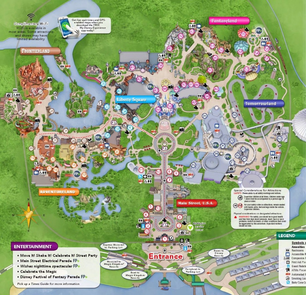 Great Printable Maps Of Disney World | Vacations: Disney Trip - Maps Of Disney World Printable