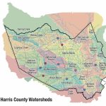 Hcfcd   Harris County's Watersheds   Harris County Texas Map