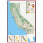 Hemispheres California Wall Map » Round World Products   Laminated California Wall Map