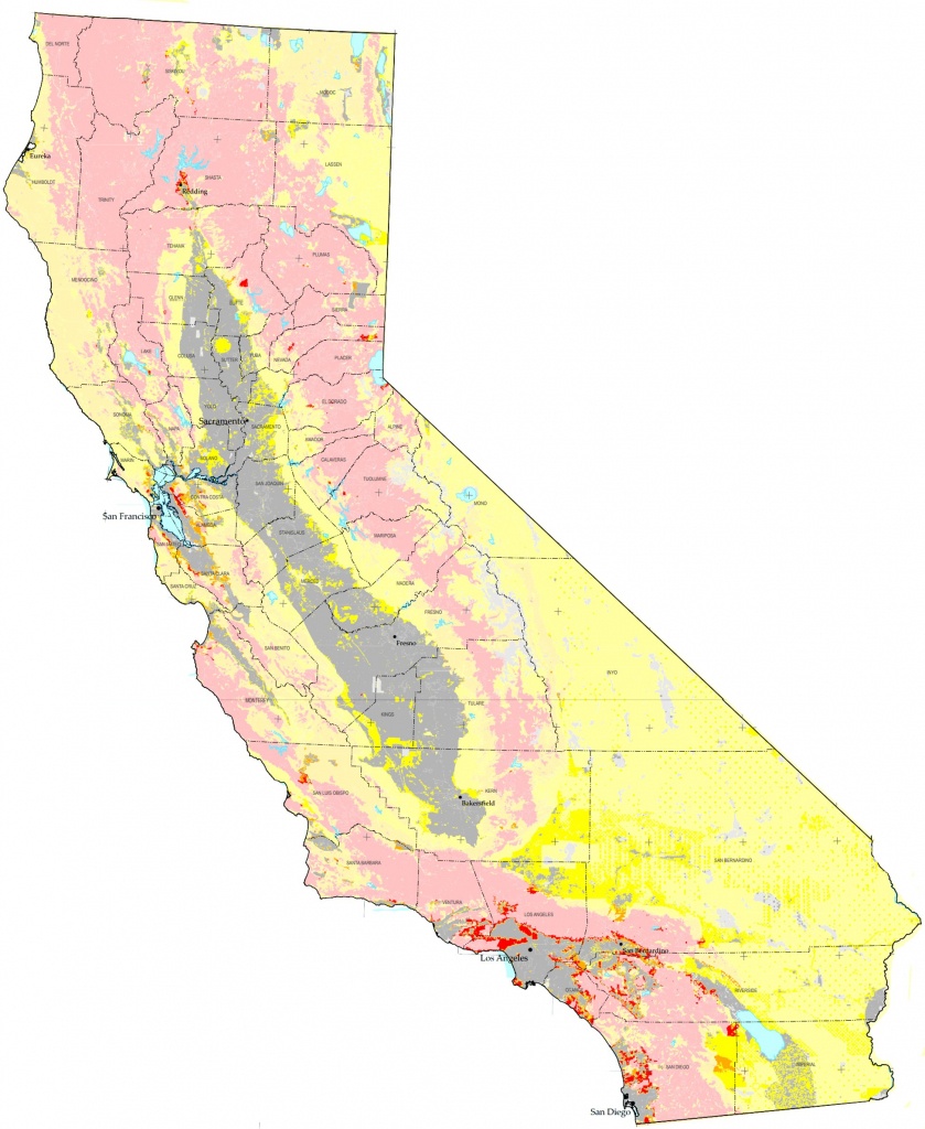 Here Are The Areas Of Southern California With The Highest Fire - California Wildfire Risk Map