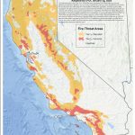 Here Is Where Extreme Fire Threat Areas Overlap Heavily Populated   California Utility Map