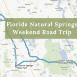 Here's The Perfect Weekend Itinerary If You Love Exploring Florida's   Map Of All Springs In Florida