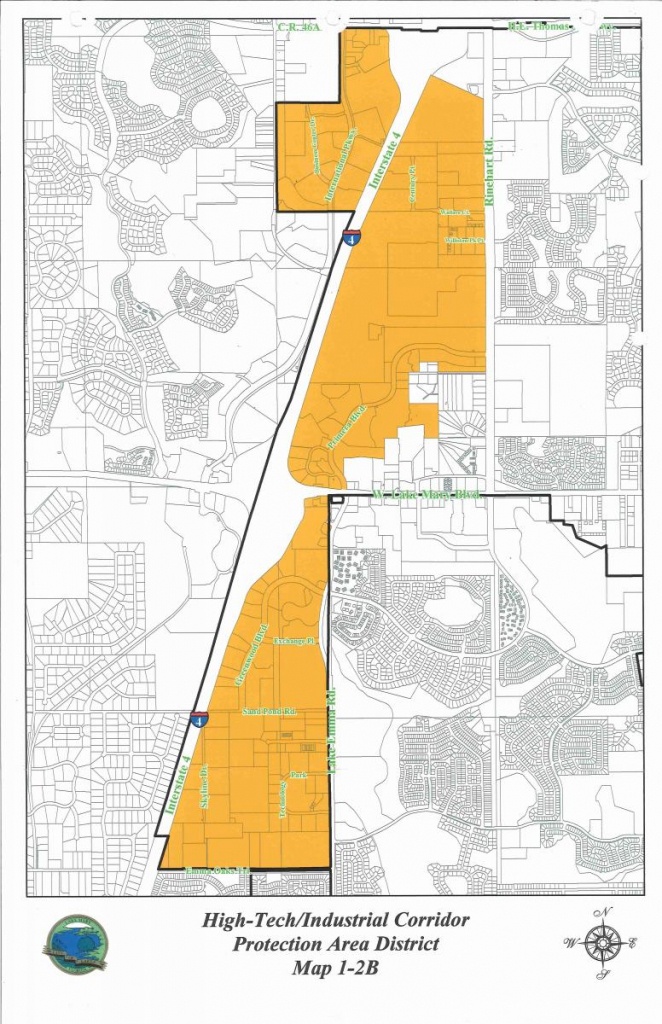 High-Tech/industrial Corridor | Lake Mary, Fl - Map Of Lake Mary Florida And Surrounding Areas