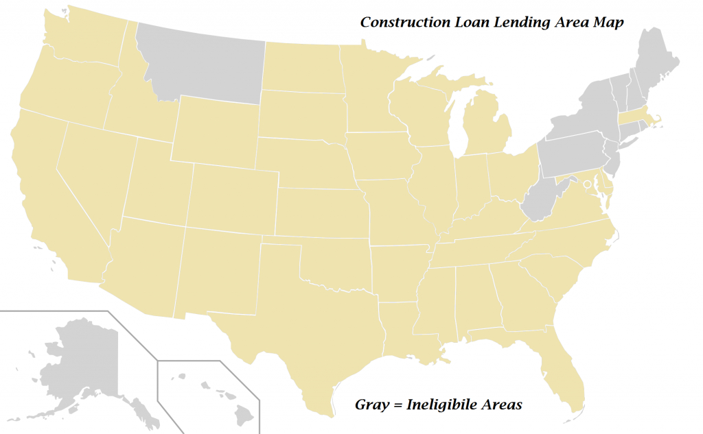 Home Construction Loans Available Texas | Construction, Renovation - Usda Loan Map Texas