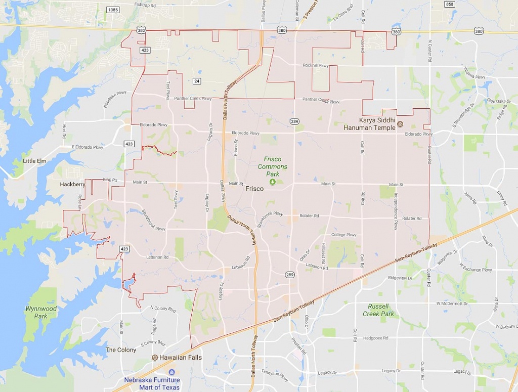 Homes For Sale In Frisco Tx - Neighborhood &amp;amp; Real Estate Guide - Map Of Texas Showing Frisco