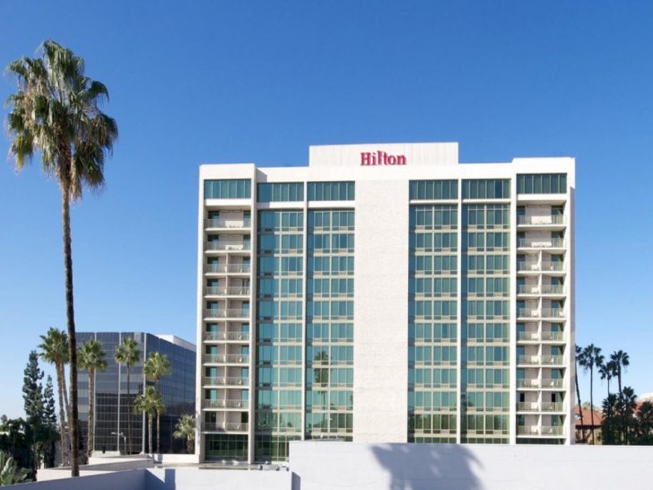 Map Of Hilton Hotels In California