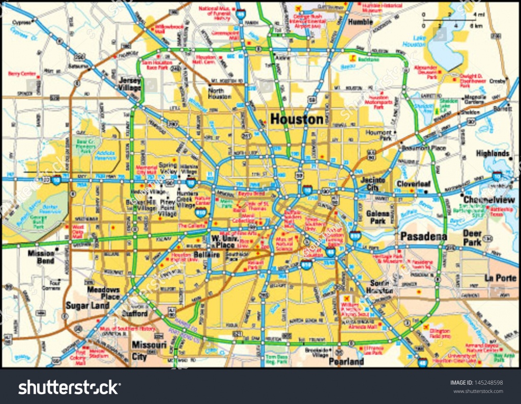 Houston Texas Area Map | Business Ideas 2013 - Printable Map Of Houston