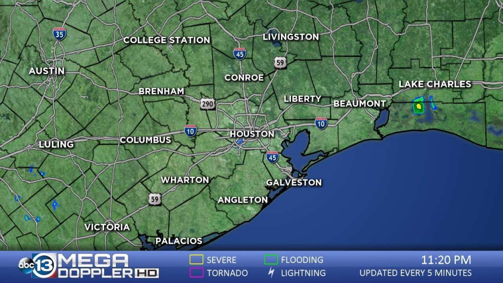 Houston Weather News, Forecast, Radar | Live Doppler 13 Hd | Abc13 - Texas Weather Radar Maps Motion