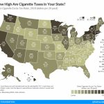How High Are Cigarette Tax Rates In Your State? | Tax Foundation   Florida Property Tax Map