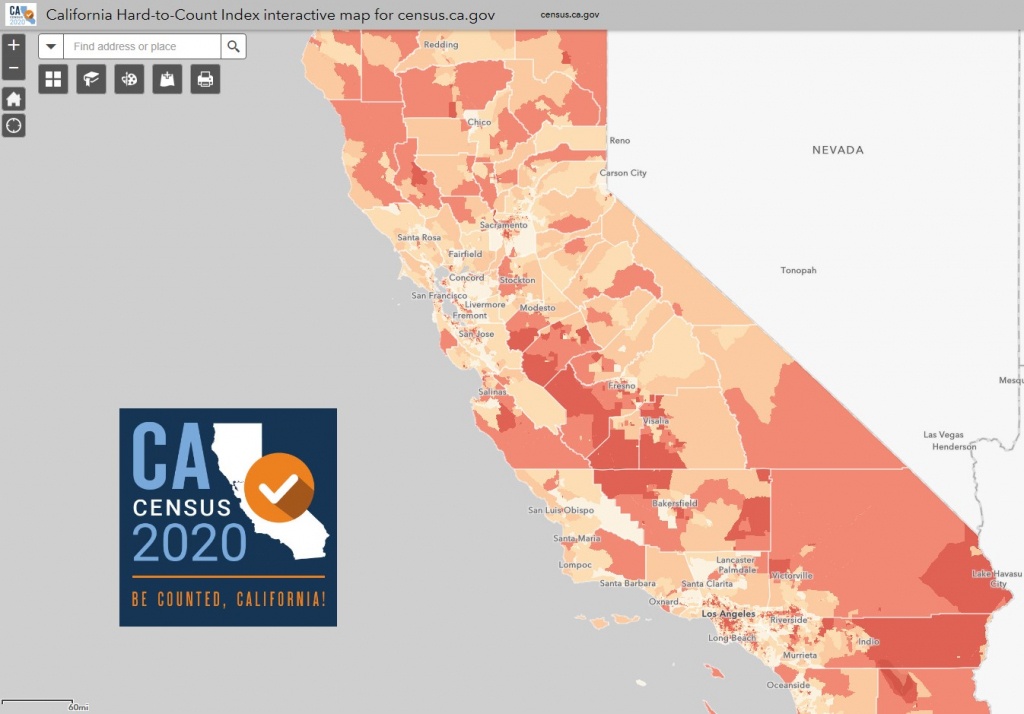 Htc Map – Ca Census - Show Map Of California