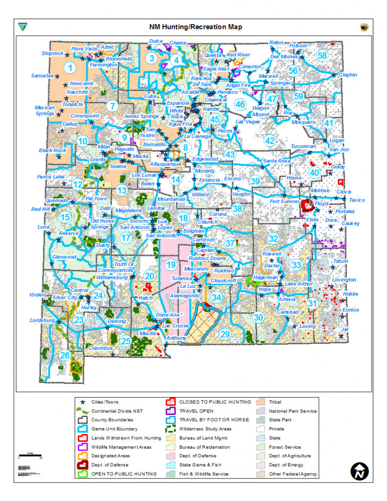 Hunting Unit Maps | Bureau Of Land Management - Blm Hunting Maps California
