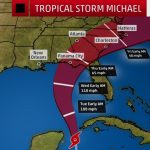 Hurricane Watches Issued Along Northeast Florida Gulf Coast As   Weather Channel Florida Map