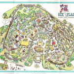 I Found This Inaugural Year Map From Six Flags Over Mid America At   Six Flags Over Texas Map App