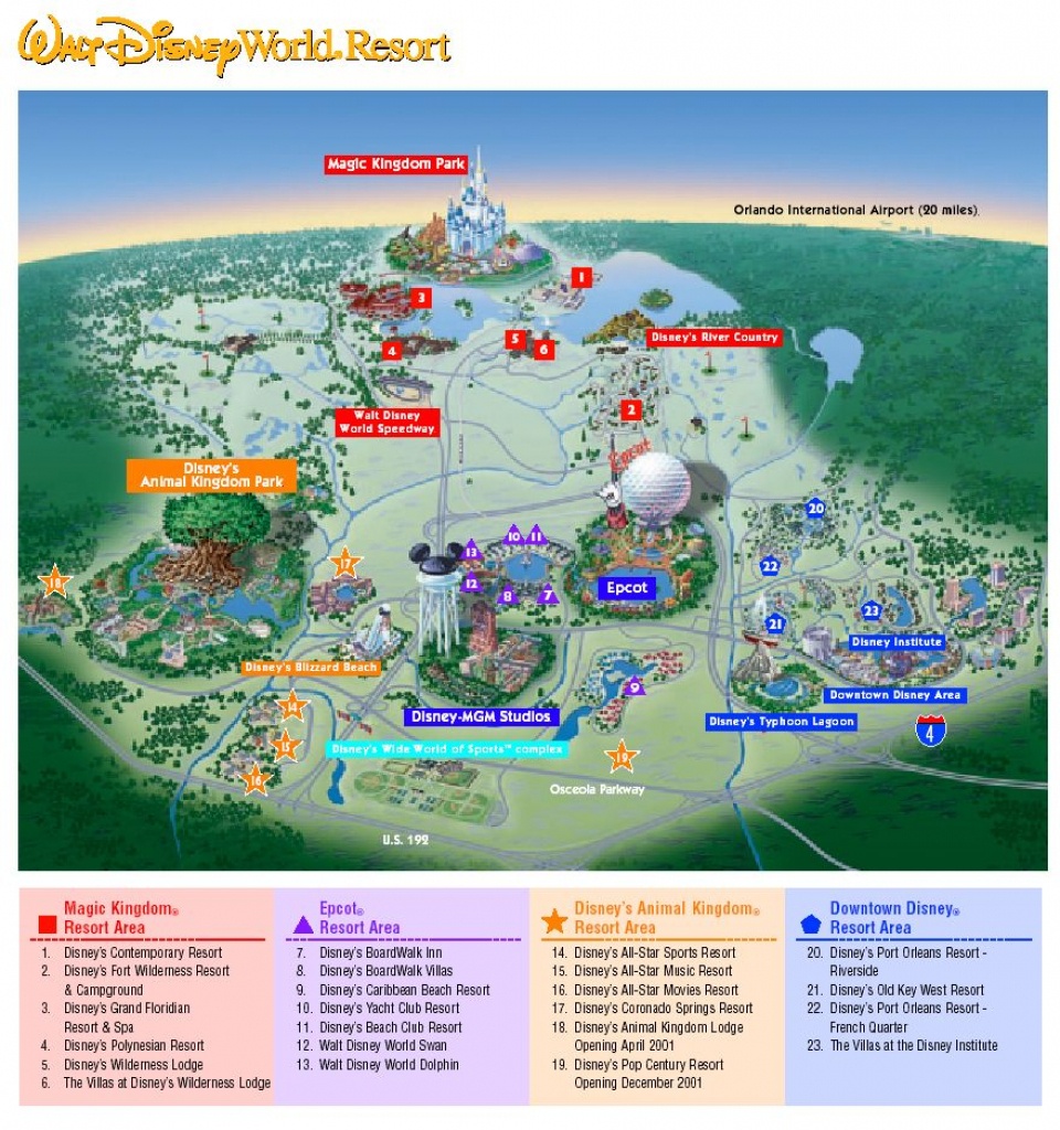 Images Of Disneyworld Map | Map Of Disney World Parks | A Traveling - Disney World Florida Theme Park Maps