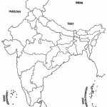 India Map Outline A4 Size | Map Of India With States | India Map   Printable Outline Map Of India