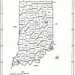 Indiana Free Map   Printable Map Of Indiana