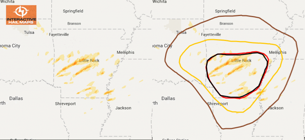 Interactive Hail Maps - Hail Reports - Hail Maps Texas
