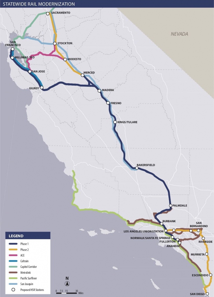 Is California High-Speed Rail Still Happening? - Curbed - California High Speed Rail Project Map