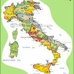 Italy Tourist Map   Free Printable Map Of Italy