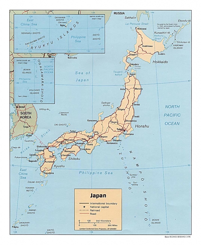 Japan Maps | Printable Maps Of Japan For Download - Printable Map Of Japan With Cities