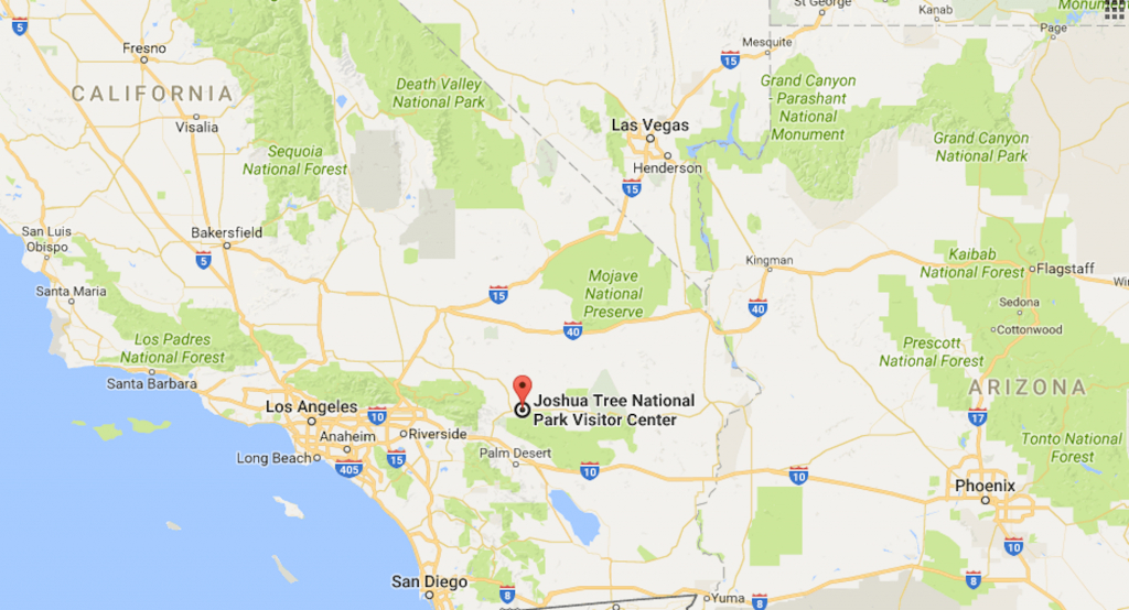 Joshua Tree Backpacking: The California Hiking &amp;amp; Riding Trail - Backpacking Maps California