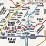 Judgmental Map Of Spring Hill   Spring Hill Courier   Spring Hill Florida Map